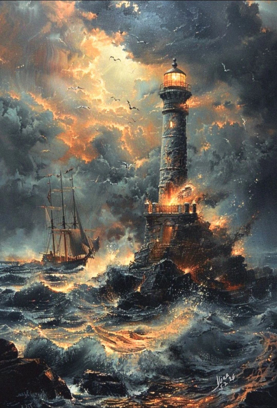 ArteDiAlina.com painting: Standing Tall